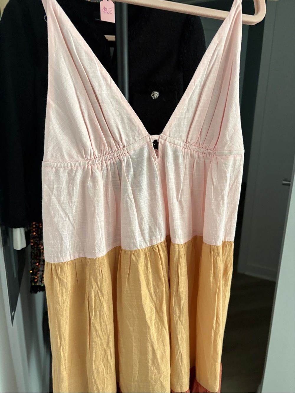 Anthropologie Women's Pink and Brown Summer-dresses - Picture 9 of 10